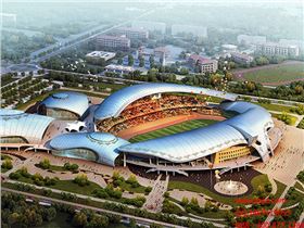 爵士龍線陣音箱助力錫林浩特大型體育場