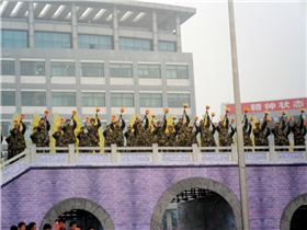 爵士龍舞臺音響設備--淮南農民文化節案例3