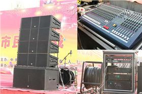 線陣音響 爵士龍全套線陣設備