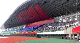 專業線陣音響系統入駐黔南州體育館 助力60周年州慶【爵士龍】