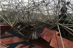 【警醒】又一起舞臺工程坍塌事件發(fā)生