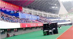 黔南州體育館音響工程選用爵士龍舞臺音響設備