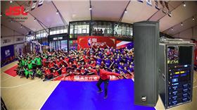 爵士龍專業擴聲系統助力湖南長沙梅溪湖籃球公園【爵士龍音響】