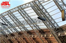 爵士龍專業(yè)音響設備成功助力鹿寨田徑運動場—— 基于Dante網絡架構現場音頻系統(tǒng)