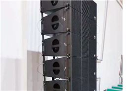 甘肅萬勝礦業有限公司應用爵士龍雙8線陣音箱系統