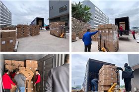 1200只專業音響系統發往指定碼頭【JSL爵士龍音響】