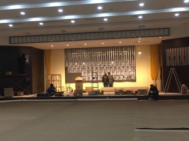 中鐵十四局集團(tuán)禮堂采用雙十五專業(yè)音響設(shè)備