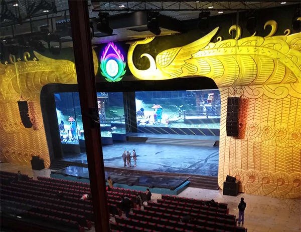 舞臺音響系統入駐西雙版納大劇院