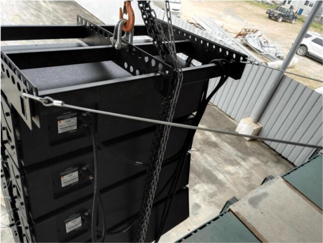 JSL爵士龍音響線陣的安裝步驟