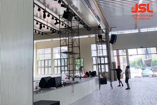 為教育獻力,爵士龍雙十線陣音箱系統成功應用于廣西玉林實驗中學