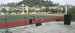 【貴州安撫】專業舞臺音響為校園運動會加油助慶 【貴州安撫】專業舞臺音響為校園運動會加油助慶