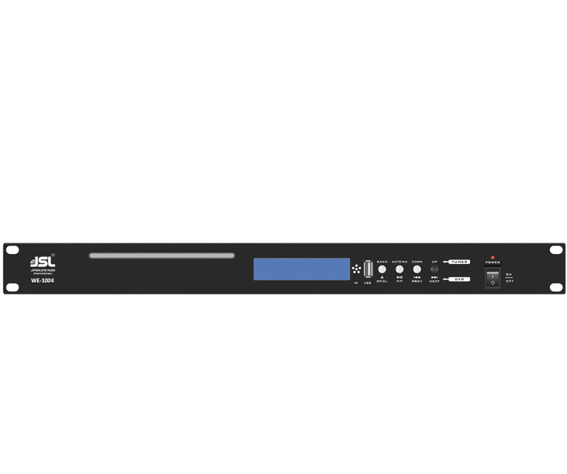 JSL爵士龍機(jī)架式數(shù)字播放器(CD/MP3/FM)WE-1004 JSL爵士龍機(jī)架式數(shù)字播放器(CD/MP3/FM)WE-1004